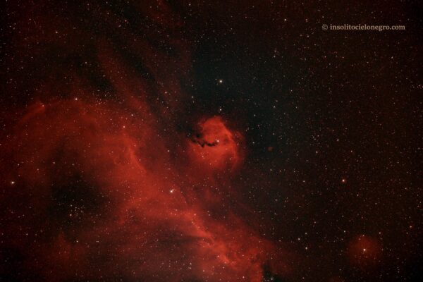 SEAGUL NEBULA IC 2177 NARROW BANDh